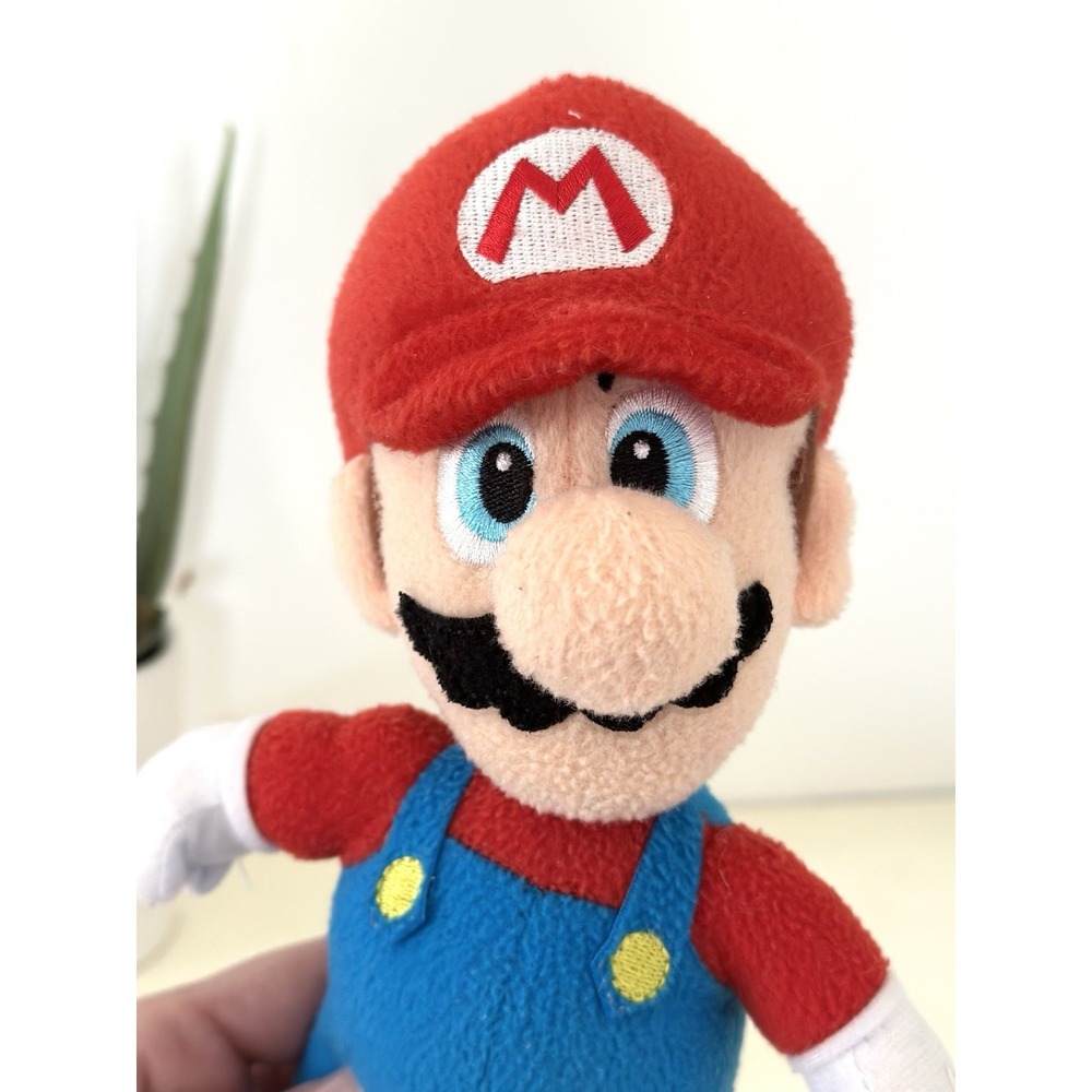 2010 Nintendo Super Mario Bros 10" Plush Toy Doll Red‎ Video Game Stuffed - Picture 9 of 9